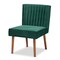 Baxton Studio 47.25 W, 27.75 H, Fabric "100% Polyester", Plywood, MDF, LVL, Foam, Rubber Wood 214-11962-11961-9305-ZORO - alternate 10